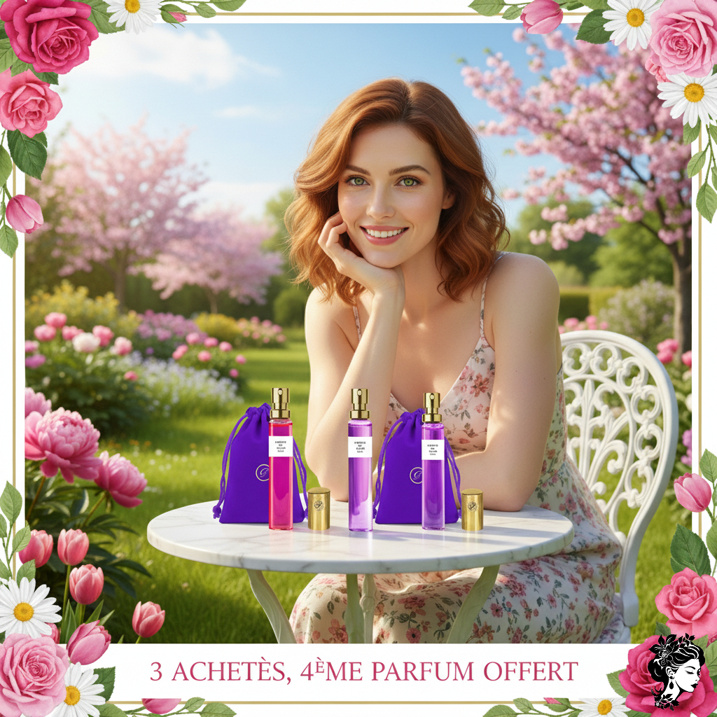 Découvrez la séduction du printemps féminin dans nos parfums femmes